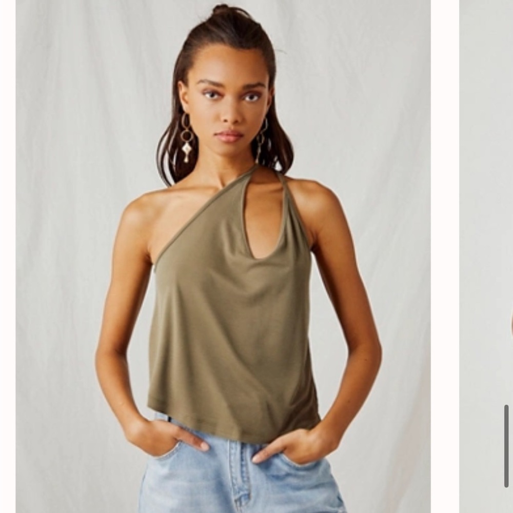 Free People At Ease Cami tank in green